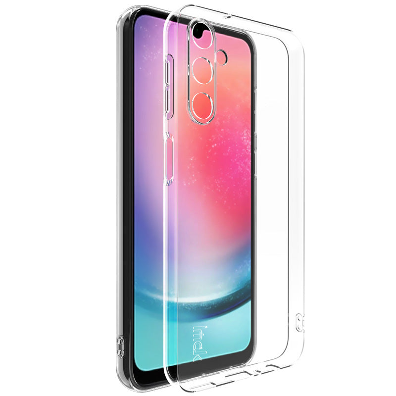 IMAK UX-5 Series TPU Phone Case for Samsung Galaxy A24 4G , Anti-drop Clear Cell Phone Cover Shell IMAK UX-5 Series TPU Phone Case for Samsung Galaxy A24 4G , Anti-drop Clear Cell Phone Cover Shell